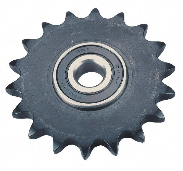 Idlers Sprocket: 17 Teeth, 1/2" Bore Dia