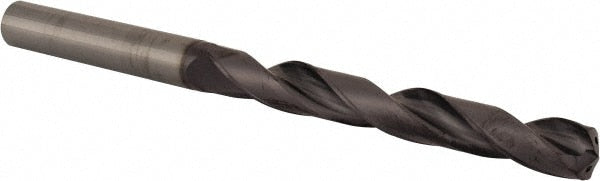 Jobber Drill: 1/2" Dia, 140 deg Point, Solid Carbide