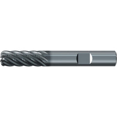 Roughing & Finishing End Mills; Mill Diameter (Fractional Inch): 3/4; Flute Type: Spiral; Number Of Flutes: 7; End Mill Material: Solid Carbide; Length of Cut (Inch): 1-1/2; Coating/Finish: AlCr