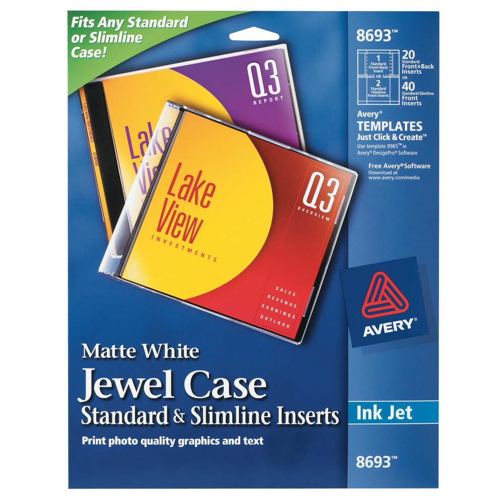 Jewel Case: White