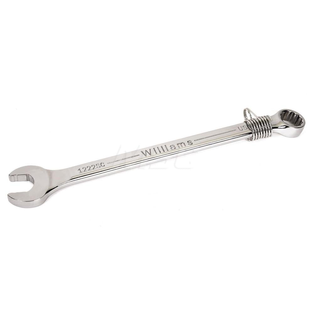 Combination Wrench: 1-1/8" Head Size, 15 deg Offset