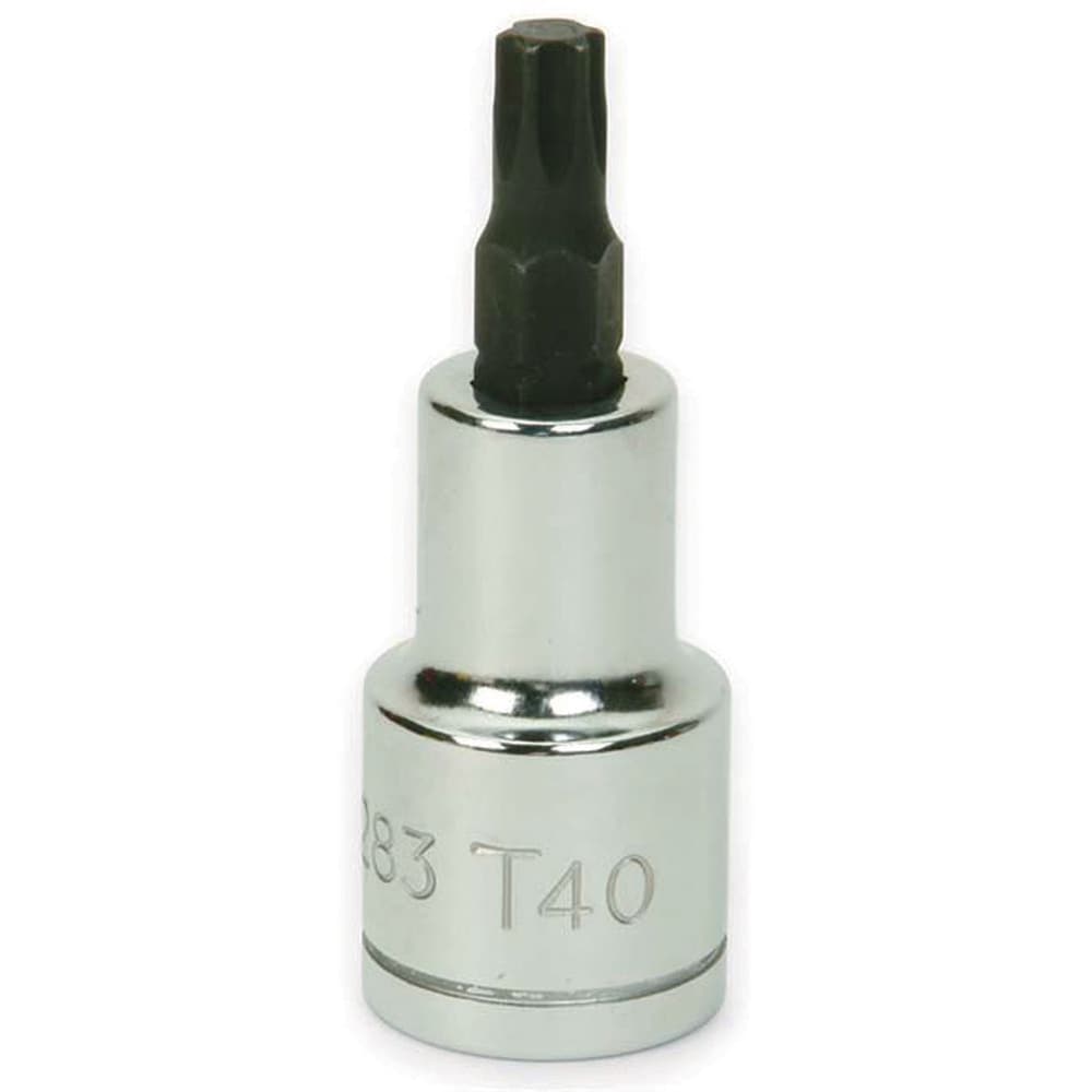 Hand Hex & Torx Bit Sockets; Socket Type: Torx Bit; Drive Size (Fractional Inch): 1/2; Torx Size: T40