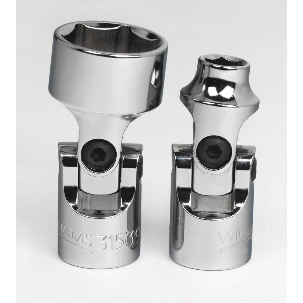 Specialty Sockets; Socket Type: Square Drive Socket; Drive Size: 3/8; Socket Size: 8; Finish: Chrome