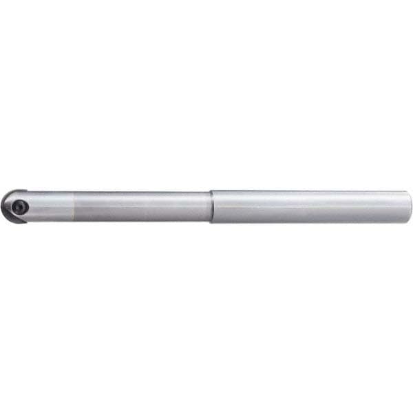 Indexable Ball Nose End Mill: 25 mm Cut Dia, Solid Carbide, 160 mm OAL