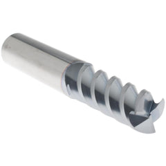 Square End Mill: 15/32" Dia, 1" LOC, 3 Flute, Solid Carbide