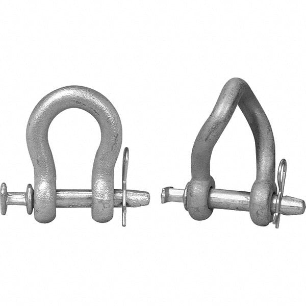 Long Body Twisted Clevis Shackle: