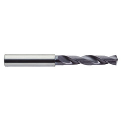 Screw Machine Length Drill Bit: 4.50 mm Dia, 142 deg Point, Solid Carbide