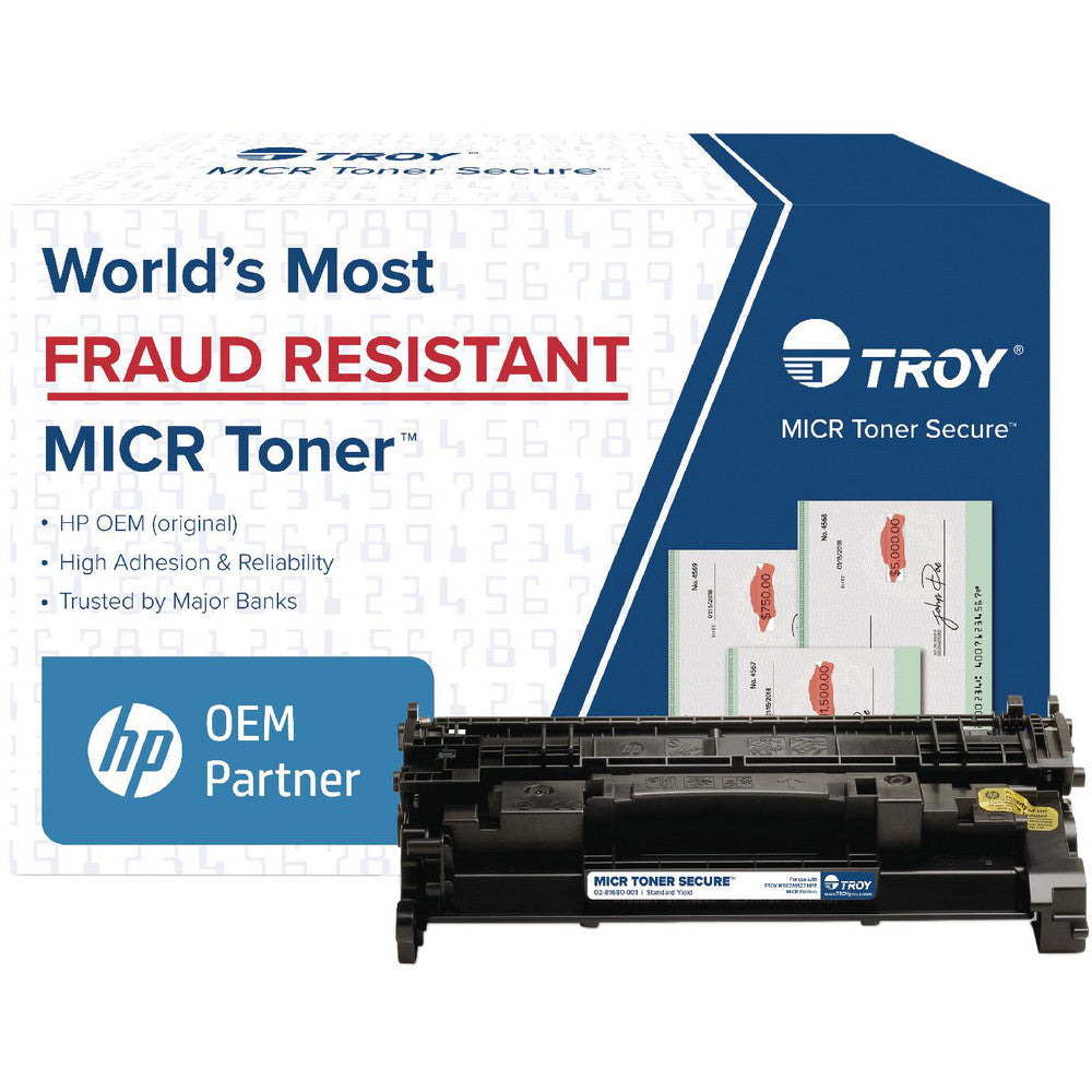 Office Machine Supplies & Accessories; Accessory Type: MICR Toner; Color: Black; For Use With: HP LaserJet Enterprise M507, MFP M528; Storage Capacity: None