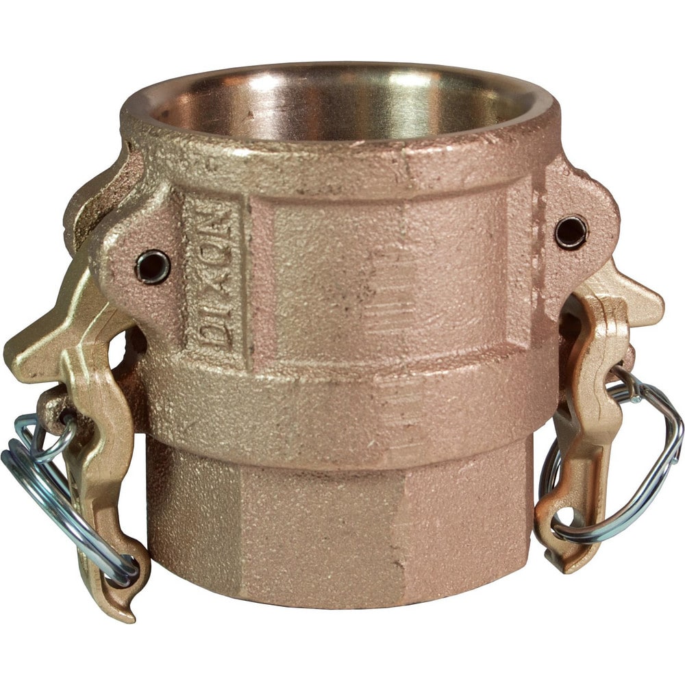 Suction & Discharge Hose Couplings; Type: Type D Coupler; Coupling Type: Cam & Groove; Coupling Descriptor: Boss-Lock Coupler x FNPT; Material: Brass; Coupler Size (Fractional Inch): 3/4; Thread Size: 3/4; Hose Size: 3/4