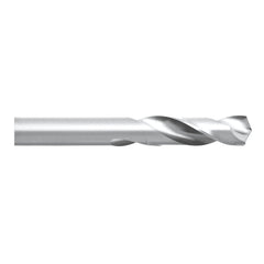 Screw Machine Length Drill Bit: 0.1130" Dia, 135 deg Point, HSS