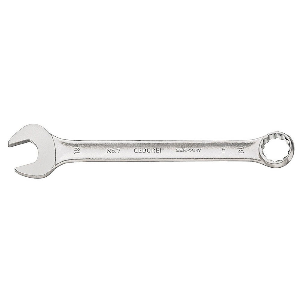 Combination Wrench: 12.00 mm Head Size, 15 deg Offset