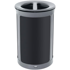 Trash Cans & Recycling Containers; Product Type: Trash Can; Container Capacity: 23 gal; Container Shape: Round; Container Material: Metal; Color: Umbra Gray; Material: Metal