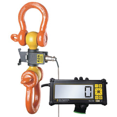 Crane Scales & Hanging Scales; Type: Shackle Type Wired Dynamometer; Capacity (Lb.): 110000.00; Capacity (kg): 49895.1607; Display Type: 6 Digit LCD, 5 Digit LCD; Scale Type: Dynamometer