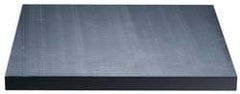 Plastic Sheet: Polycarbonate, 1" Thick, 12" Wide, 1' Long, Black