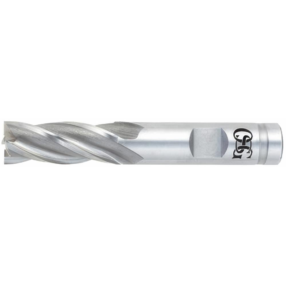 Square End Mill: 1.5748" Dia, 2.0000" LOC, 6 Flute, Cobalt