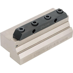 Indexable Cut-Off Blade Tool Blocks; Tool Block Style: CTBU; Compatible Blade Height (Fractional Inch): 1; Compatible Blade Width (mm): 6.00; Shank Height (mm): 25.00