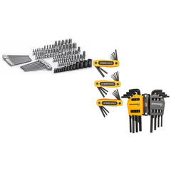 Hex & Torx Bit Socket Sets; Set Type: Torx Bit; Minimum Set Torx Size: T8; Minimum Set Hex Size (Inch): 1/8