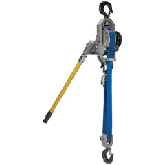 Manual Hand Chain Hoist: 2000 lb Capacity, 11' Max Lift