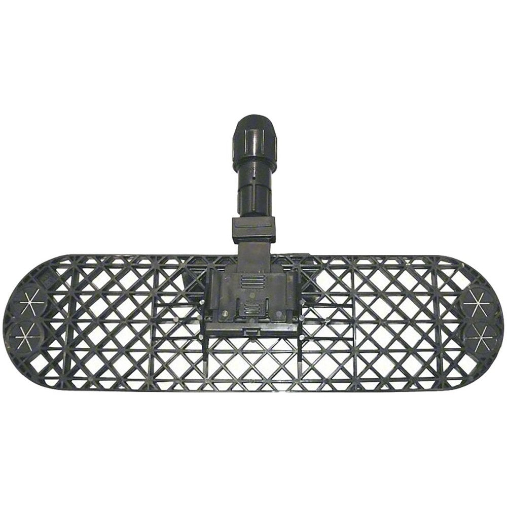 Dust Mop Frames; Frame Type: Dust Mop; Handle Connection: Threaded; Frame Material: Plastic; Head Style: Rectangular; Frame Edge: Single; Frame Shape: Straight; For Use With: 2040-JAIL; Overall Length: 24.00 in