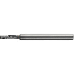 Micro Drill Bit: 2.85 mm Dia, (0.1122"), 180 deg, Solid Carbide