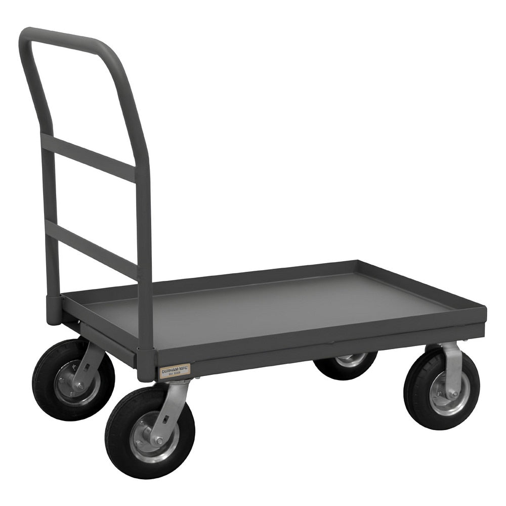 Platform Truck: Steel, 12-7/8" High, 48" Long, 24" Wide