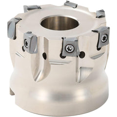 Indexable Square-Shoulder Face Mill:  MA90125R12T16C,  1.5000" Arbor Hole Dia,  0.4724" Max Cutting Depth