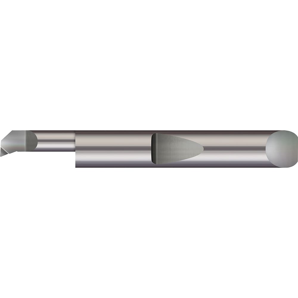 Boring Bars; Boring Bar Type: Boring; Cutting Direction: Right Hand; Minimum Bore Diameter (Decimal Inch): 0.1000; Material: Solid Carbide; Maximum Bore Depth (Decimal Inch): 0.2000; Projection (Decimal Inch): 0.0150