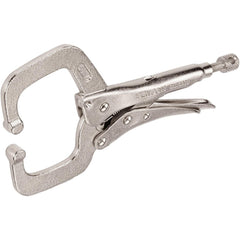 Locking Pliers; Jaw Texture: Smooth; Jaw Style: C-Clamp; Overall Length Range: 3 to 6.9 in; Overall Length (Inch): 6