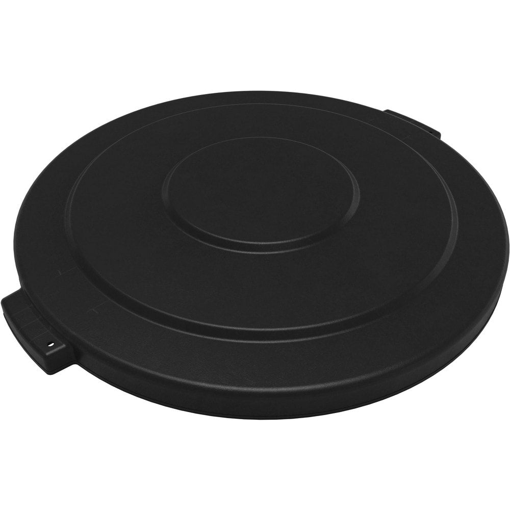 Trash Can & Recycling Container Lids; Lid Type: Flat; Lid Shape: Round; Container Shape: Round; Compatible Container Capacity: 55 Gallon; Color: Black; Material: HDPE; For Use With: Bronco 55 Gallon Trash Container