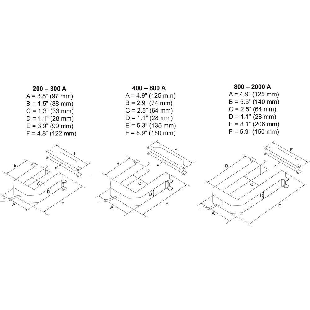 Panel Meter Accessories; Panel Meter Accessory Type: Current Transformer; For Use With: Acti 9 iEM3000, PowerLogic PM3000/PM5000/PM8000/ION7400/CM4000T; Maximum Input Ac Amperage: 1600; Maximum Output Ac Amperage: 5; Burden: 45; Frequency: 60, 50; Overall