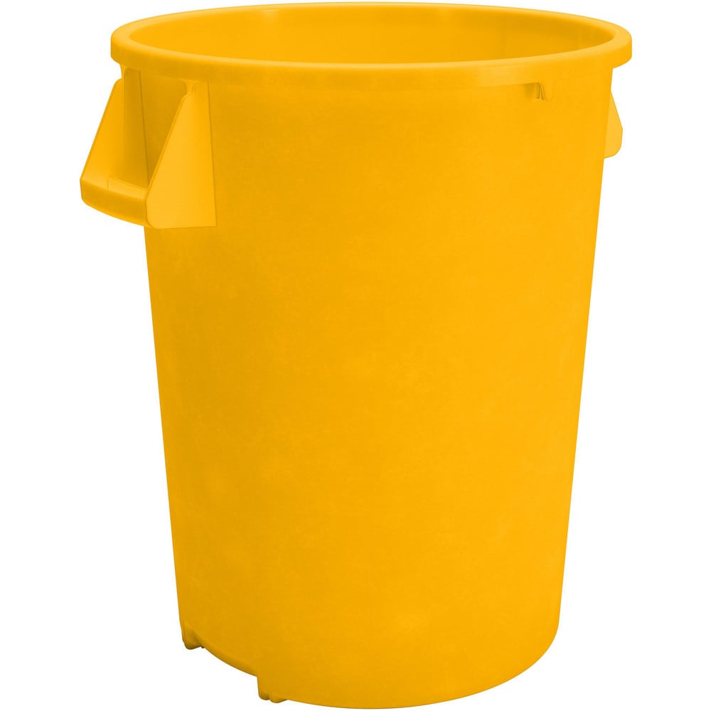 Trash Cans & Recycling Containers; Product Type: Trash Can; Type: Waste Bin Trash Container; Container Capacity: 20.00; Container Shape: Round; Lid Type: No Lid; Container Material: Polyethylene; Color: Yellow; Material: Polyethylene