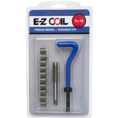 Thread Repair Kits; Kit Type: Thread Repair; Insert Thread Size (mm): M5x0.8; Includes Drill: No; Includes Tap: Yes; Includes Installation Tool: Yes; Includes Tang Removal Tool: No; Insert Length (mm): 10.00