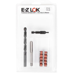 Thread Repair Kits; Kit Type: Thread Repair; Insert Thread Size (Inch): 1/4-20; Includes Drill: Yes; Includes Tap: Yes; Includes Installation Tool: Yes; Includes Tang Removal Tool: No