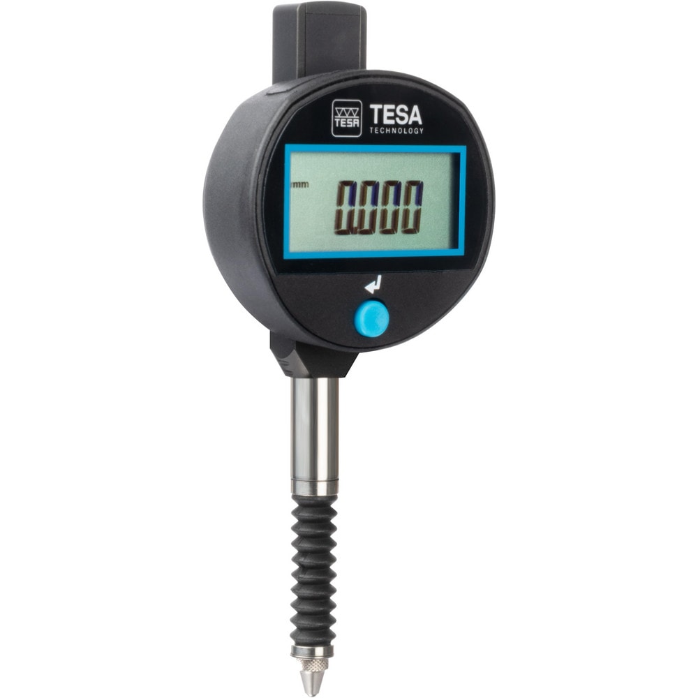 Electronic Test Indicator: 12.50 mm Max, Indication Error On The Measuring Range (MPEE, Retractable Plunger): 4 ¬µm & Indication Error On Partial Measuring Range (MPEP, 1 Mm): 3 ¬µm Accuracy, Steel Contact Point