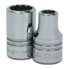 Standard  Hand Socket: 1/2" Drive, 1" Socket, 12-Point