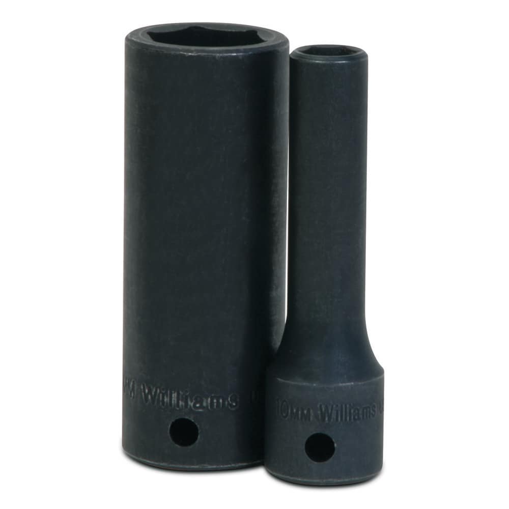 Impact Socket: 1/2" Drive, 27 mm Socket, Hex Drive