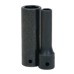 Impact Socket: 1/2" Drive, 1-3/16" Socket, Hex Drive