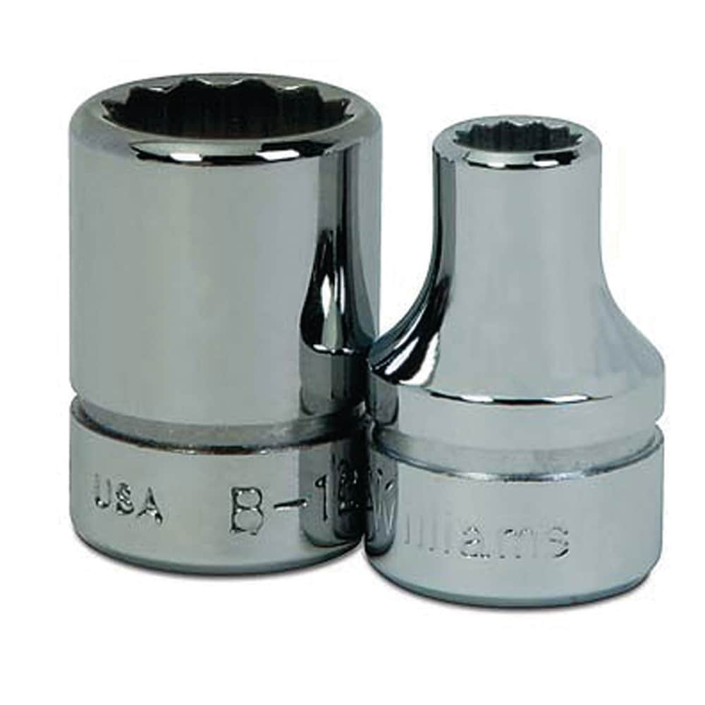 Standard  Hand Socket: 3/8" Drive, 22.00 mm Socket, 12-Point