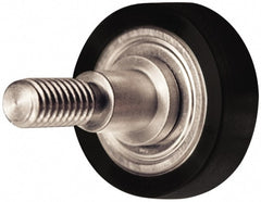 Plain Cam Follower: 0.25" Roller Dia, 0.134" Roller Width, 0.25" Stud Dia