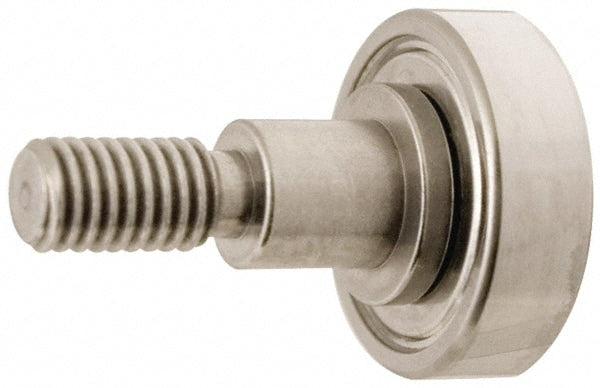 Plain Cam Follower: 0.75" Roller Dia, 0.281" Roller Width, 0.625" Stud Dia