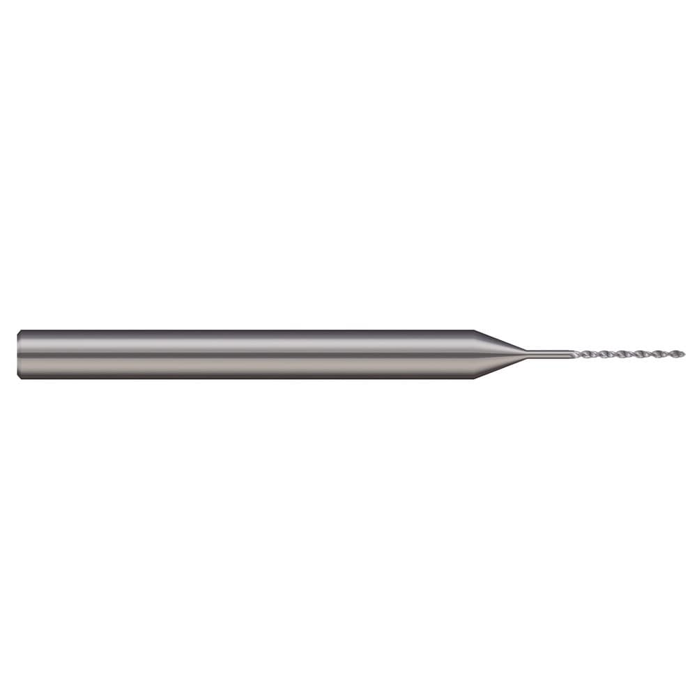 Micro Drill Bit: 0.1065" Dia, 130 deg, Solid Carbide