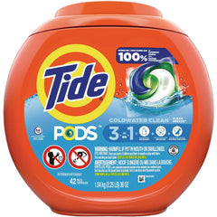 Tide PODS Liquid Laundry Detergent Pacs, Clean Breeze Scent, 35 Count