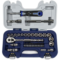 Combination Hand Tool Set: 35 Pc, Metric Basic Tool Set