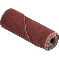 Straight Cartridge Roll:  3/8" Dia,  2" OAL,  120 N/A Aluminum Oxide