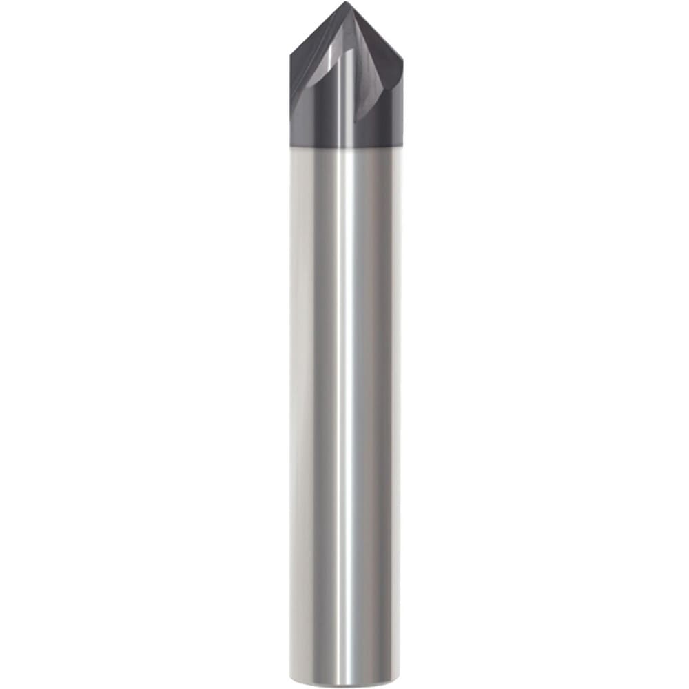 Chamfer Mills; 1/4X2-1/2 90D 4FL CARB CHAMFER MILL