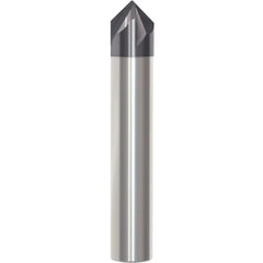 Chamfer Mills; 1/4X2-1/2 90D 4FL CARB CHAMFER MILL