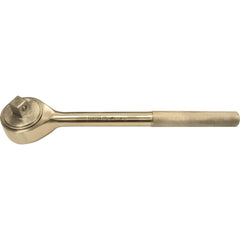 Ratchets; Tool Type: Reversible Ratchet, Ratchet Handle; Drive Size: 1/2; Head Shape: Pear; Head Style: Reversible; Material: Aluminum Bronze