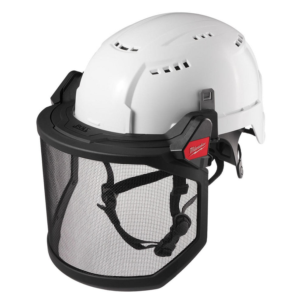 Face Shield Mesh Screen: Lens Shade 9 to 10, 9.5000" High, Steel