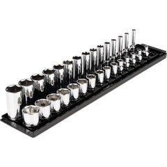 Deep Standard Socket Set Socket Set: 30 Pc, 0.25 to 1" Socket