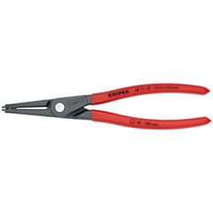 Retaining Ring Pliers; Type: Precision Internal Snap Ring Pliers; Tip Angle: 0; Ring Diameter Range (Inch): 1-37/64 to 3-15/16; Overall Length (Decimal Inch): 9.0000